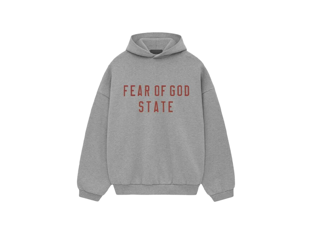 Fear of God Essentials Fleece Hoodie S24 Dark Heather - PIKASTORE-Fear of God-pikastore.cz