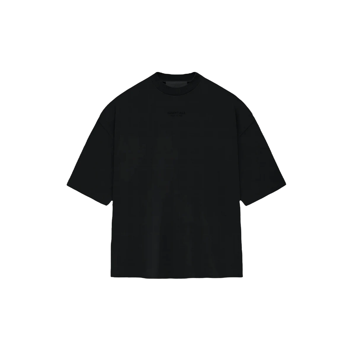Fear of God Essentials S23 T-Shirt Jet Black-Fear of God-pikastore.cz