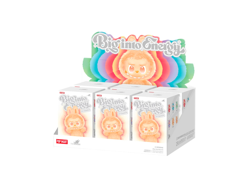 Pop Mart Labubu The Monsters Big into Energy Series Vinyl Plush Pendant Sealed Case (6 Blind Box)-collectibles-Labubus-pikastore.cz