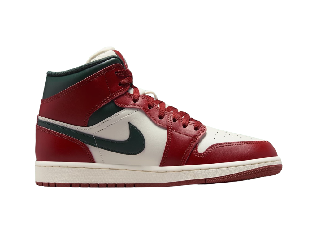Jordan 1 Mid Redstone Midnight Green-Nike-pikastore.cz