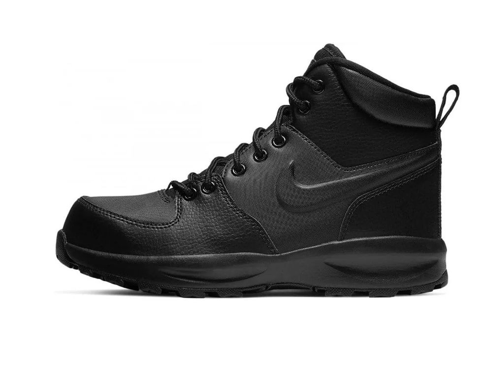 Nike Manoa Leather GS Triple Black-Nike-pikastore.cz