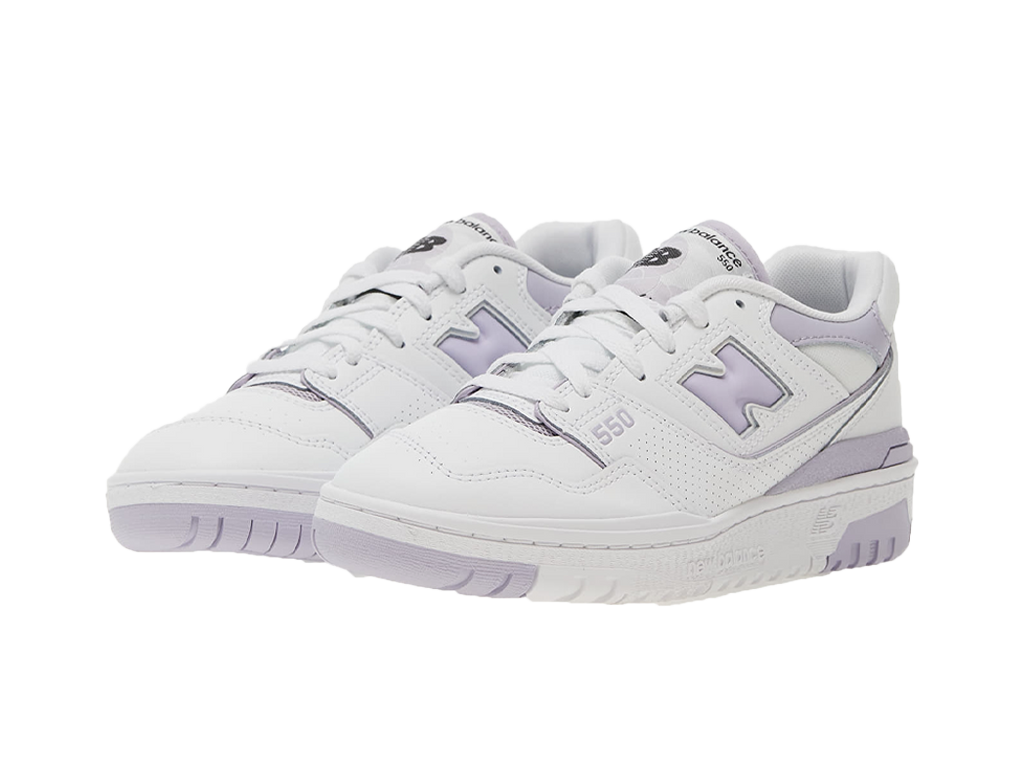 New Balance 550 White Lilac (Women's)-sneakers-New Balance-pikastore.cz