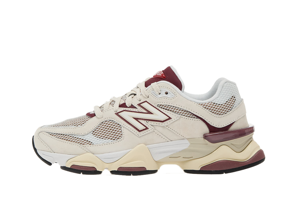 New Balance 9060 Linen Burgundy