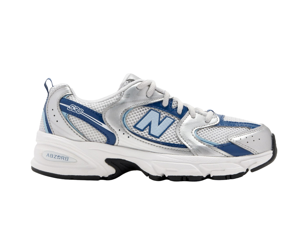 New Balance Grey Blue GS-New Balance-pikastore.cz