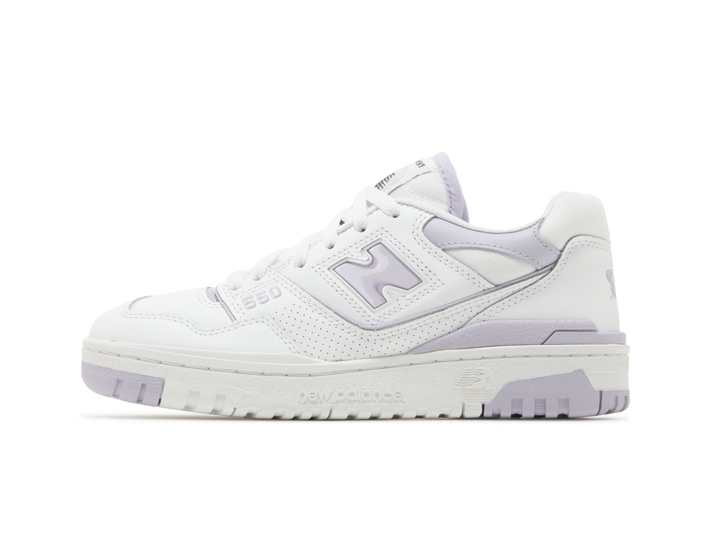 New Balance 550 White Lilac (Women's)-sneakers-New Balance-pikastore.cz