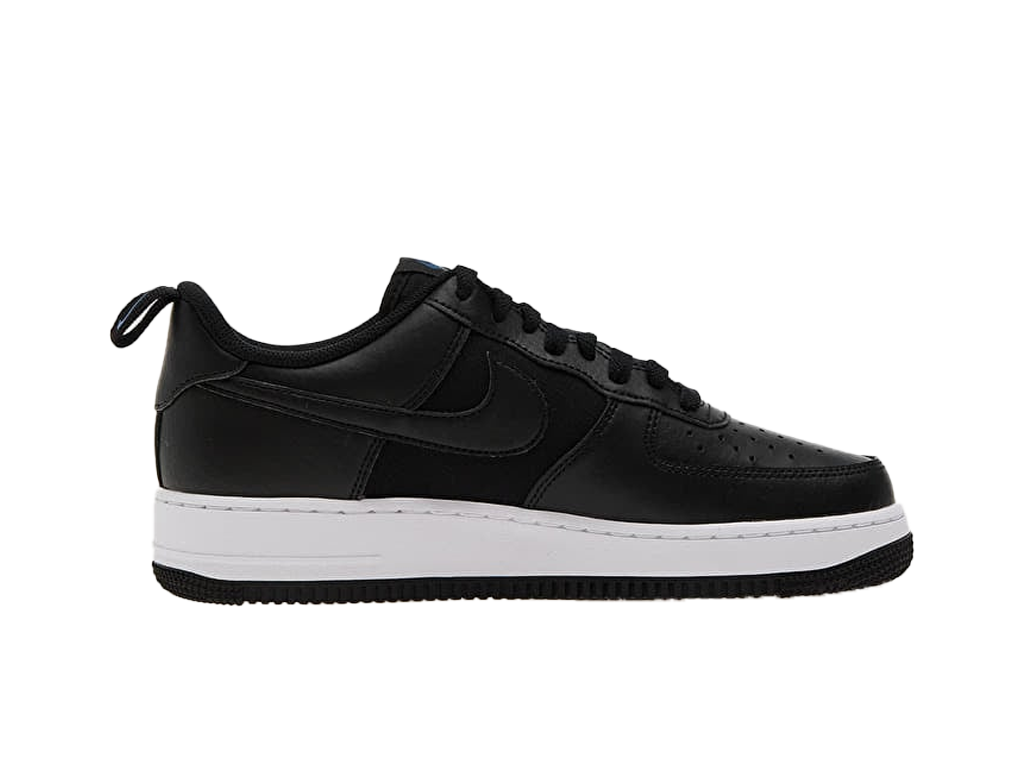 Nike Air Force 1 07 Black Court Blue – tenisky – fotka 3 z 5