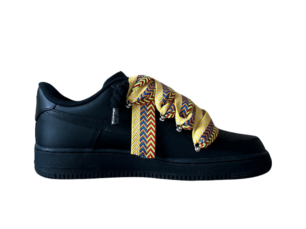 Nike Air Force 1 Black Low 07 Lanvin Yellow-Nike-pikastore.cz