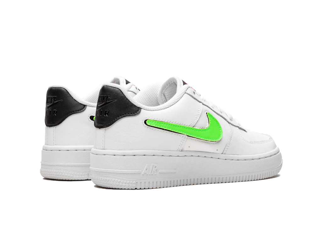 Nike Air Force 1 Low Removable Swoosh White Green Strike (GS)-sneakers-Nike-pikastore.cz