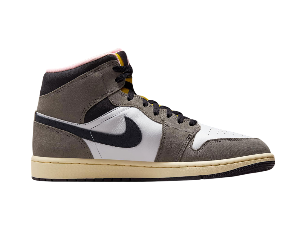 Nike Air Jordan 1 Mid Cave Stone-Air Jordan-pikastore.cz