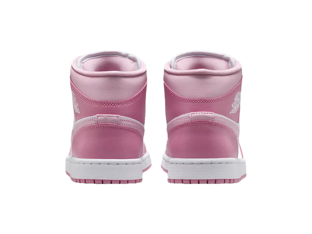 Nike Air Jordan 1 Mid Elemental Pink Iced Carmine Women's – zapatillas – foto 4 de 5
