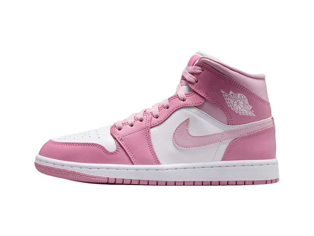 Nike Air Jordan 1 Mid Elemental Pink Iced Carmine Womens-Nike-pikastore.cz