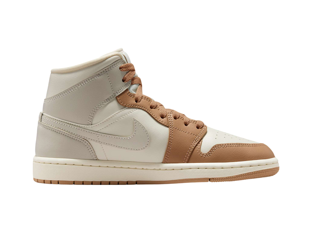 Nike Air Jordan 1 Mid Tan Toe-Nike-pikastore.cz