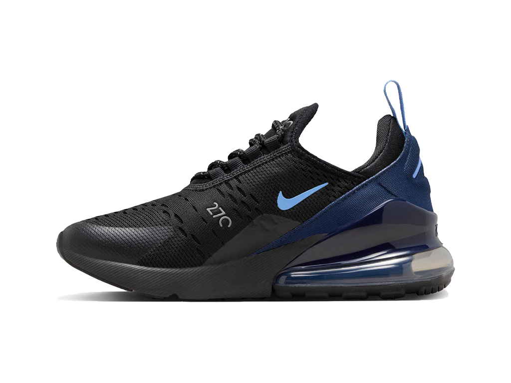 Nike Air Max 270 GS Black Royal Midnight Navy