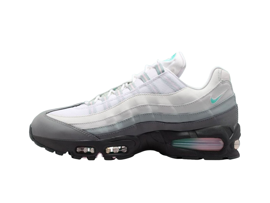 Nike Air Max 95 Big Bubble - White Hyper Turquoise-Nike-pikastore.cz