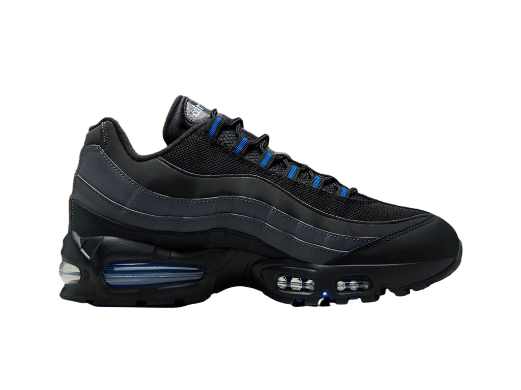 Nike Air Max 95 Black Dark Grey Game Royal-Nike-pikastore.cz
