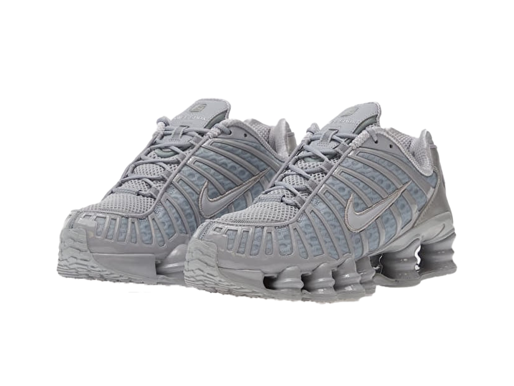 Nike Shox TL Wolf Grey Metallic Silver (Womens)-Nike-pikastore.cz
