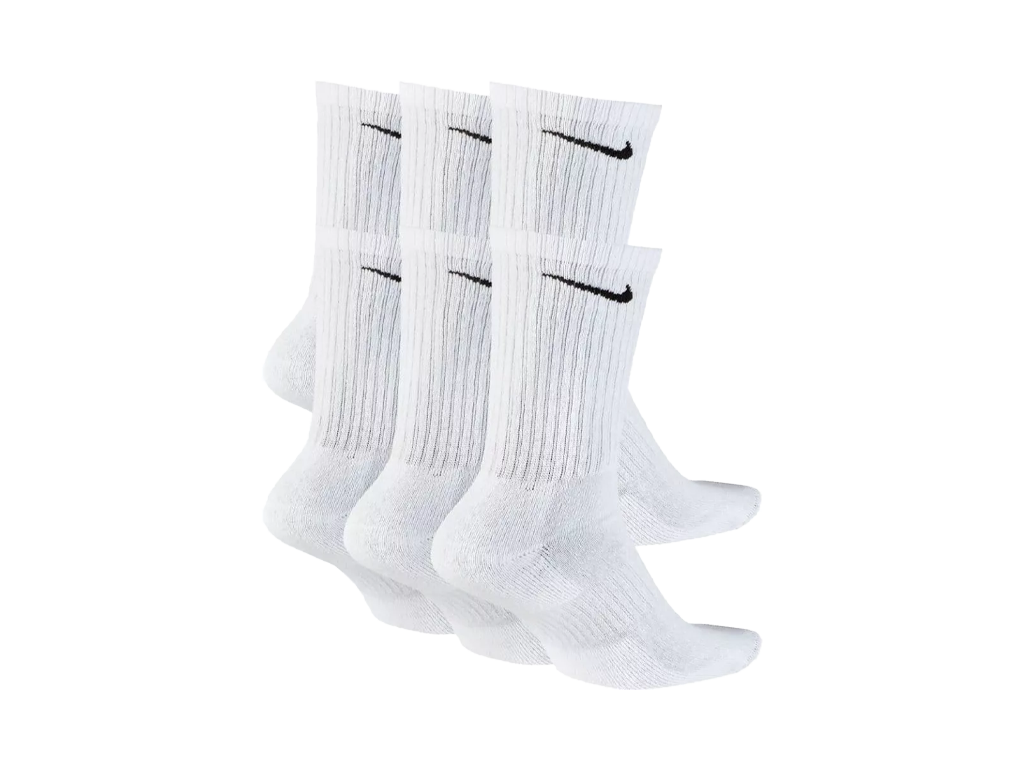Nike Six Pack White Socks