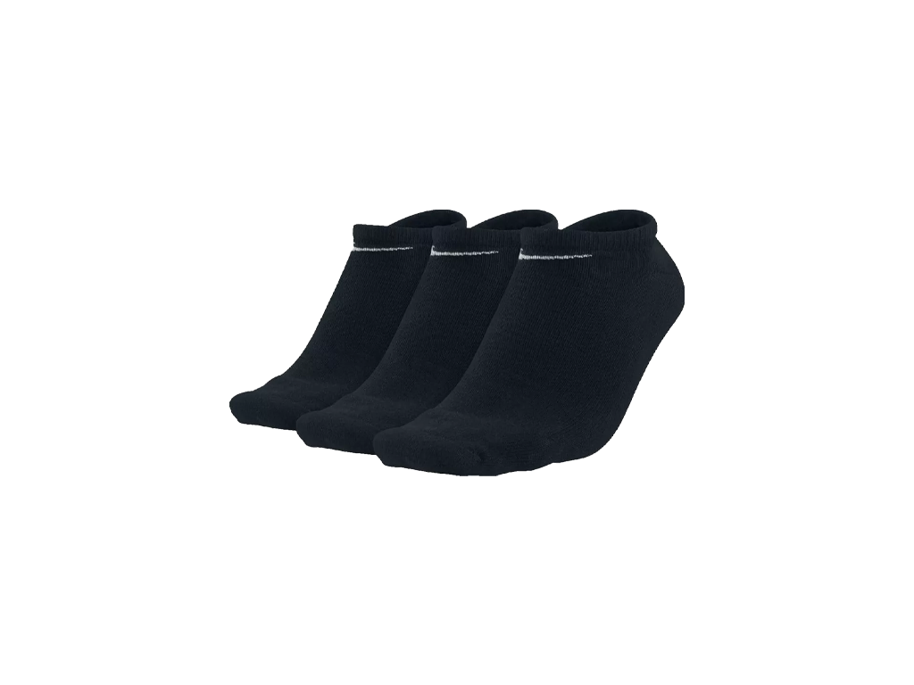 Nike Triple Pack Low Top Black Socks