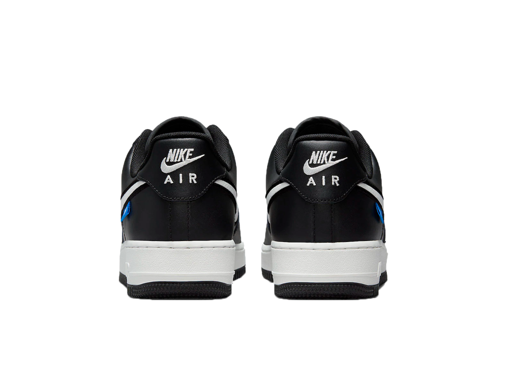 Nike Air Force 1 07 Blue Label - Black White-Nike-pikastore.cz