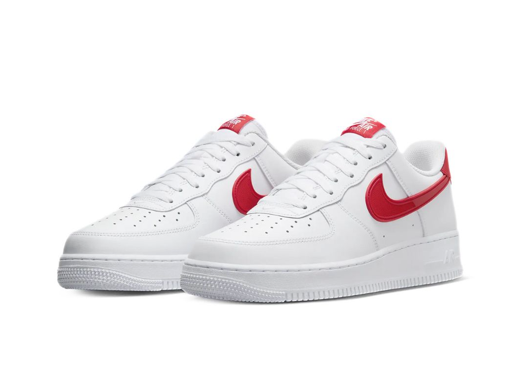 Nike Air Force 1 07 White Fire Red-Nike-pikastore.cz