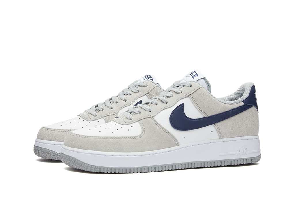 Nike Air Force 1 Low '07 Light Smoke Grey Midnight Navy-sneakers-Nike-pikastore.cz