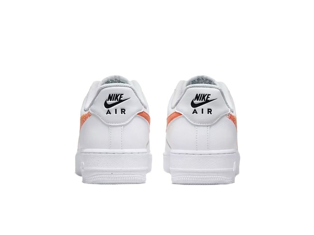 Nike Air Force 1 Low '07 Spray Paint Swoosh White Safety Orange-sneakers-Nike-pikastore.cz