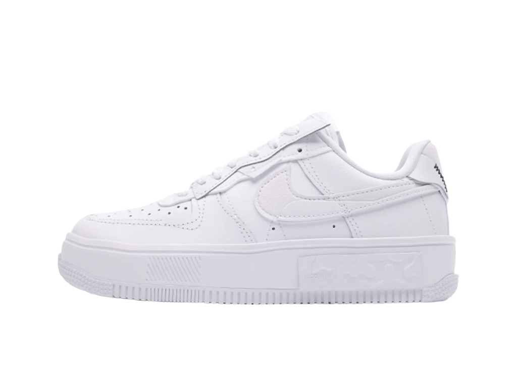 Nike Air Force 1 Low Fontanka Triple White Multi Color Swoosh (Women's)-sneakers-Nike-pikastore.cz