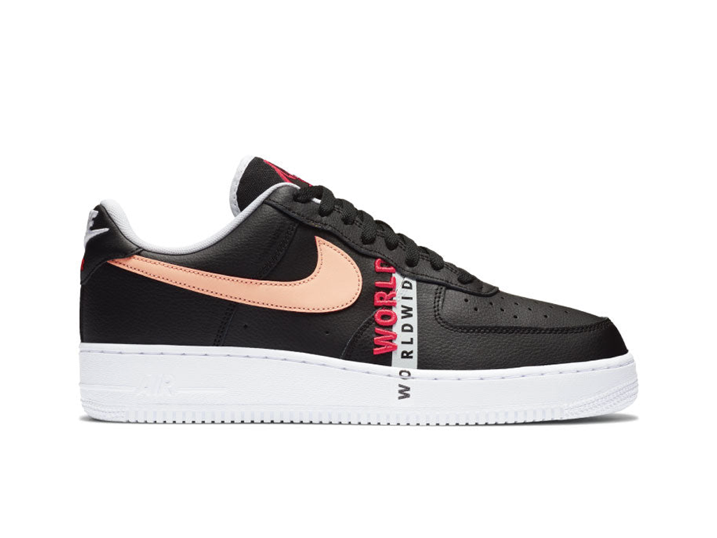Nike Air Force 1 Low Worldwide Pack - Black Crimson-Nike-pikastore.cz
