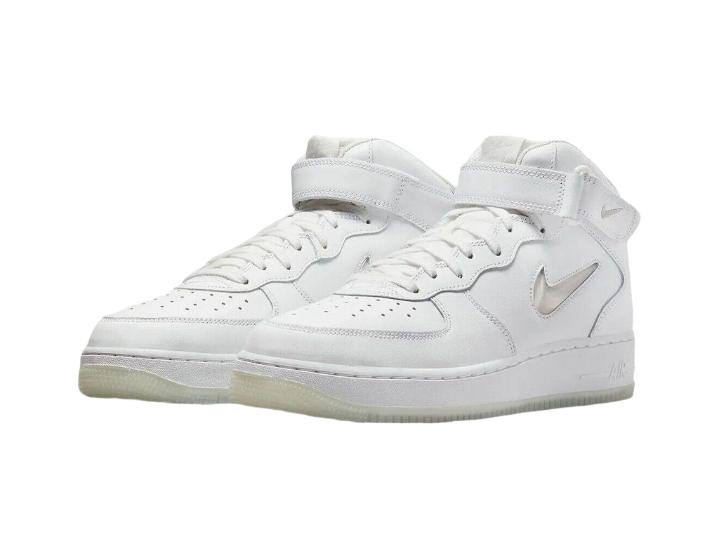 Nike Air Force 1 Mid Color of the Month - Summit White-Nike-pikastore.cz
