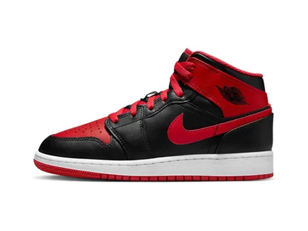 Nike Air Jordan 1 Mid GS Alternate Bred-Air Jordan-pikastore.cz