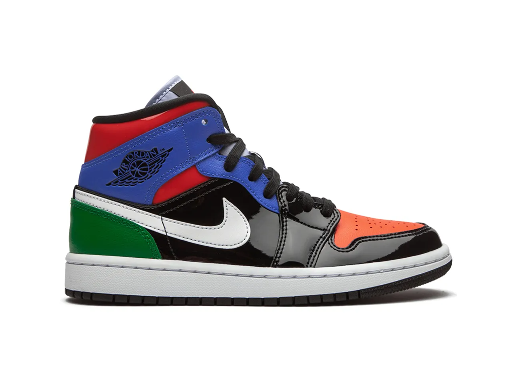 Nike Air Jordan 1 Mid SE Multi Patent-Air Jordan-pikastore.cz