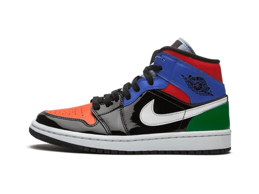 Nike Air Jordan 1 Mid SE Multi Patent-Air Jordan-pikastore.cz