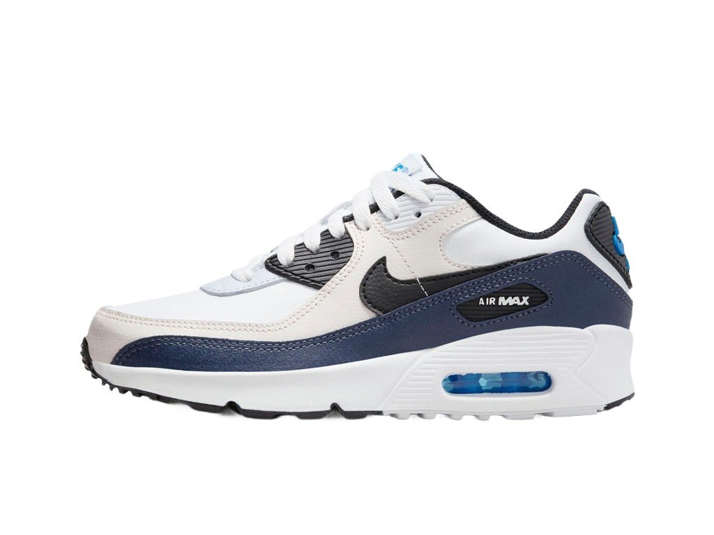 Nike Air Max 90 Leather GS Phantom Thunder Blue-Nike-pikastore.cz