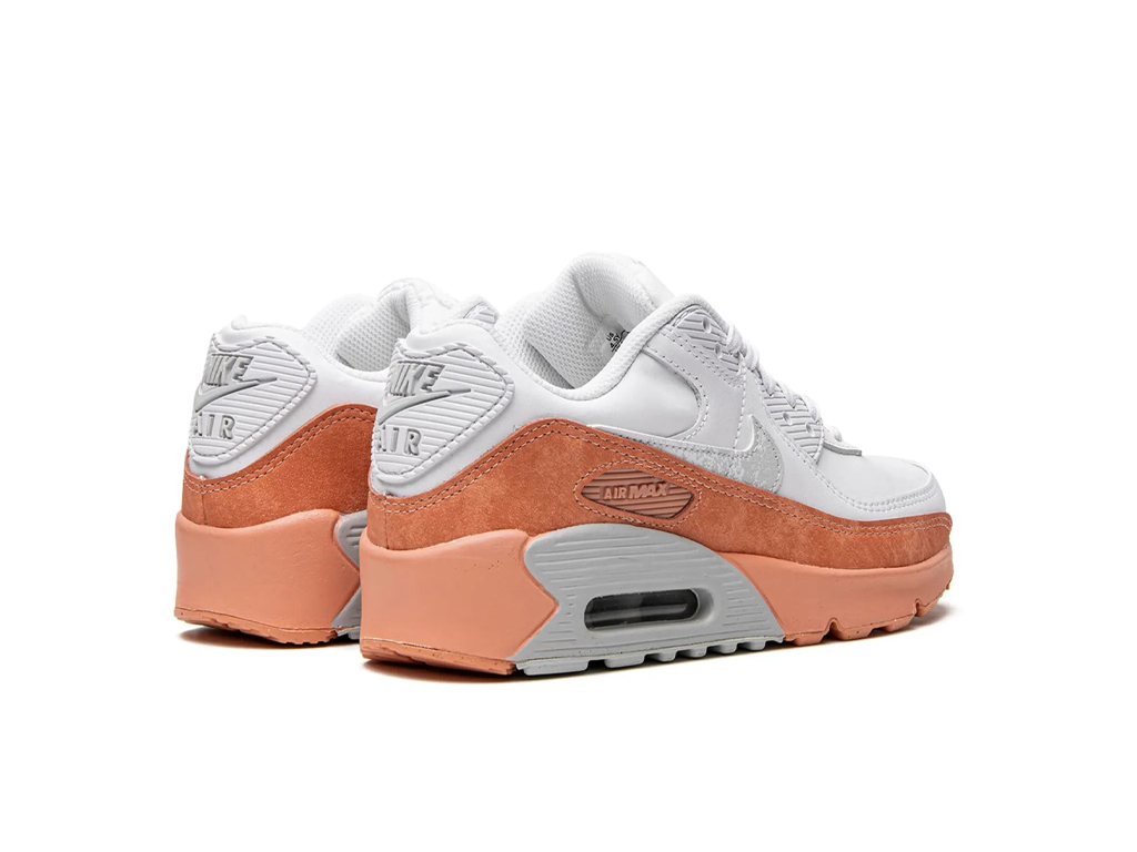 Nike Air Max 90 Leather SE GS White Light Madder Root-Nike-pikastore.cz