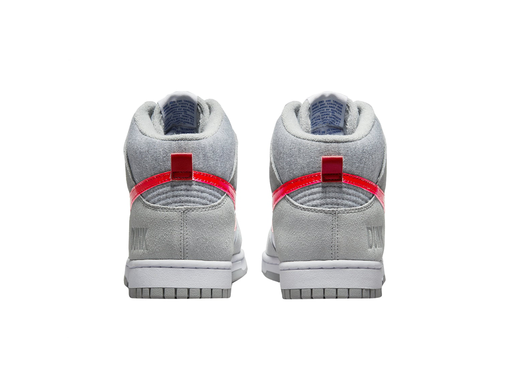 Nike Dunk High SE Athletic Club - Light Smoke Grey Gym Red-Nike-pikastore.cz