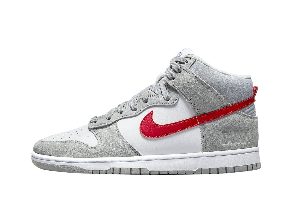 Nike Dunk High SE Athletic Club - Light Smoke Grey Gym Red-Nike-pikastore.cz