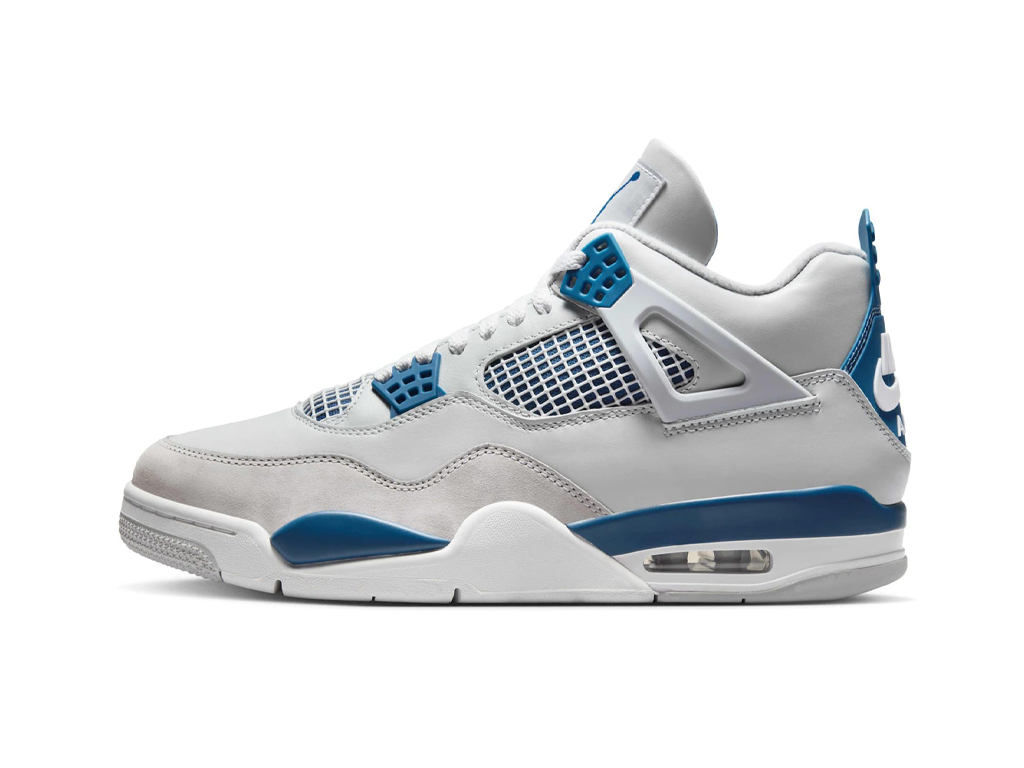 Nike Jordan 4 Retro Military Blue (2024) (GS)-sneakers-Air Jordan-pikastore.cz