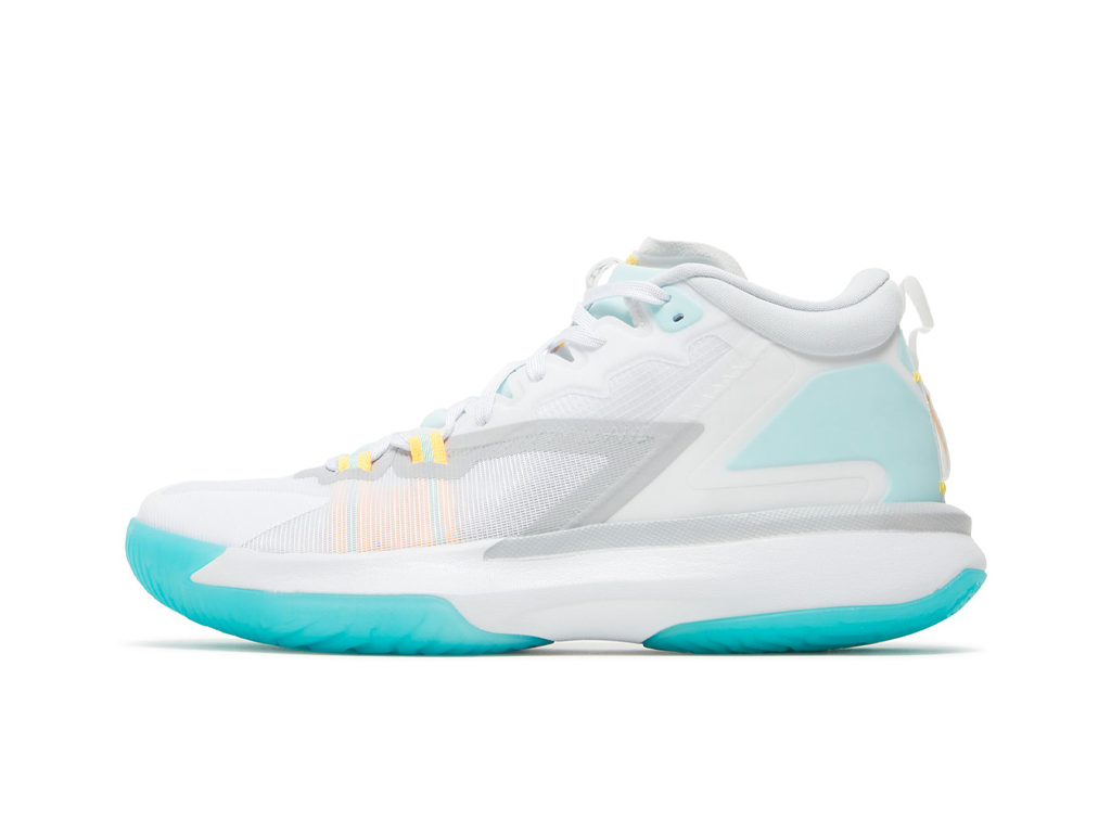 Nike Jordan Zion 1 White Dynamic Turquoise-Air Jordan-pikastore.cz