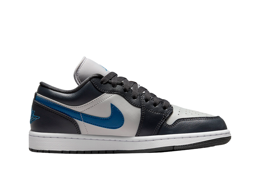 Nike Wmns Air Jordan 1 Low Anthracite Industrial Blue-Air Jordan-pikastore.cz