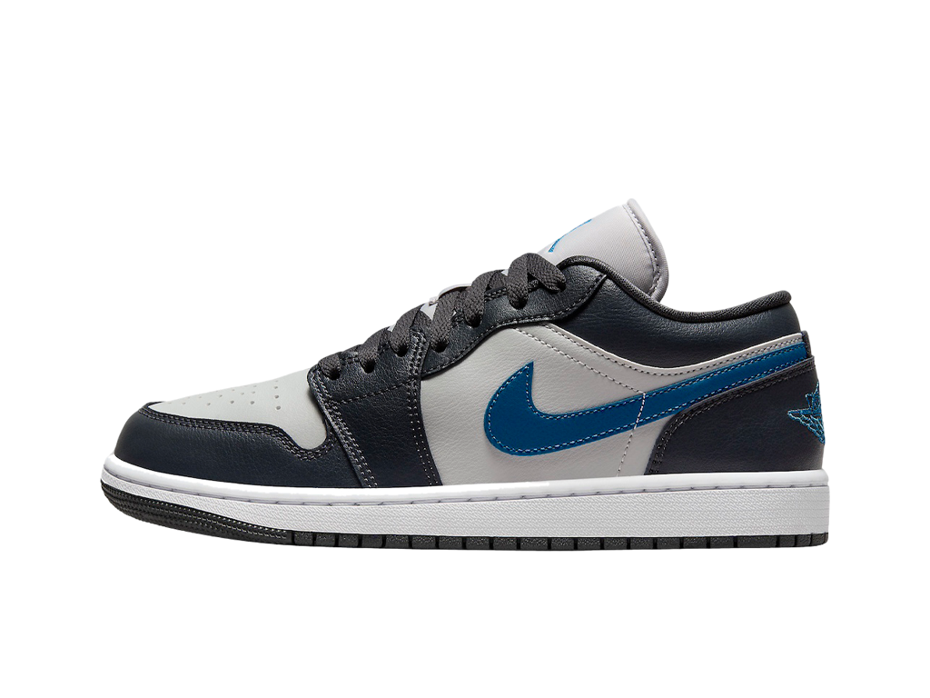 Nike Wmns Air Jordan 1 Low Anthracite Industrial Blue-Air Jordan-pikastore.cz