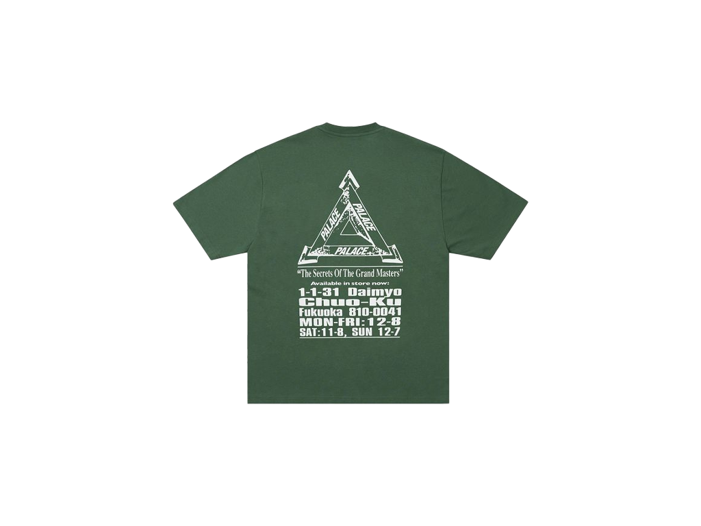 Palace Grand Master T-Shirt Green-Palace-pikastore.cz
