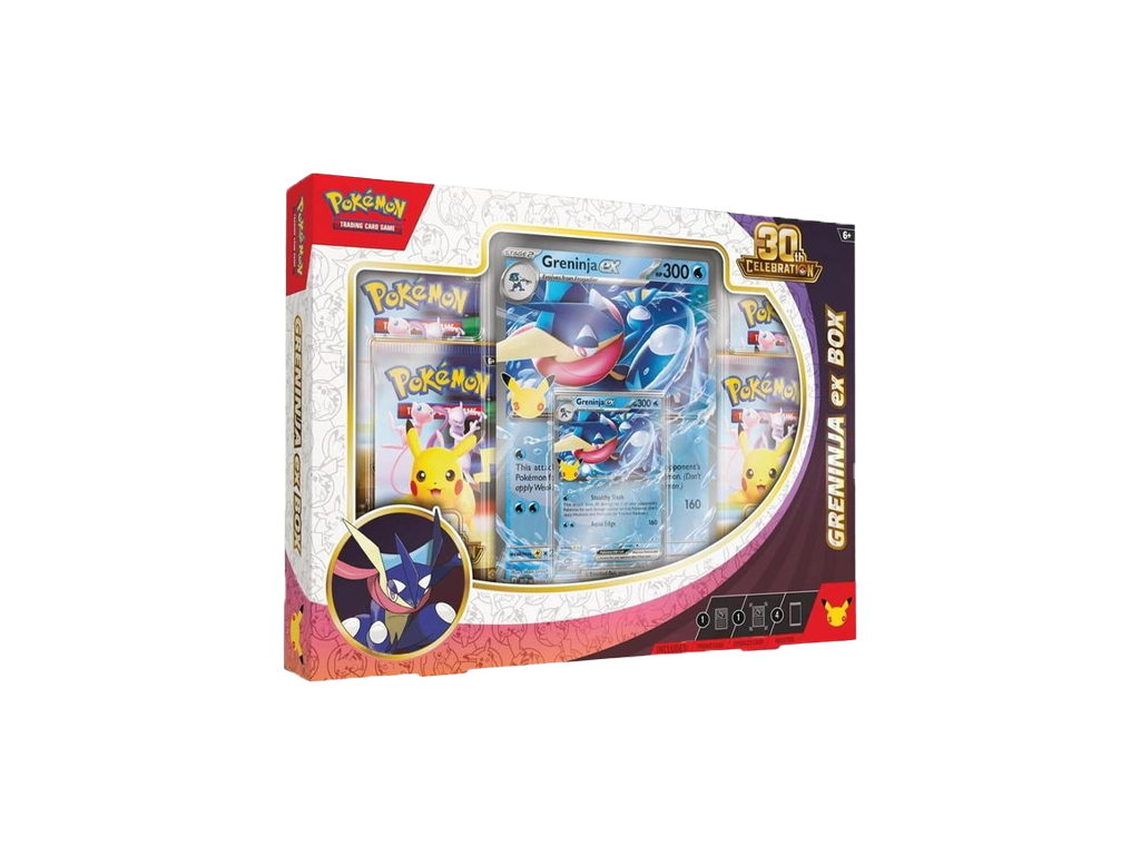 Pokémon TCG: 30th Celebration Greninja ex Box-Pokémon-pikastore.cz