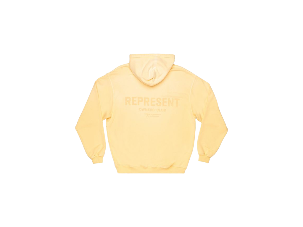 Represent Clo Owners Club Hoodie Pastel Yellow-Represent-pikastore.cz