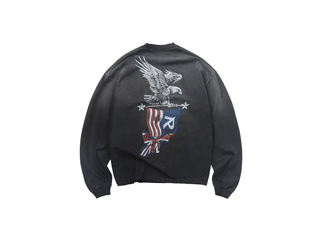 Represent Eagle Long Sleeve T-Shirt Black-Represent-pikastore.cz
