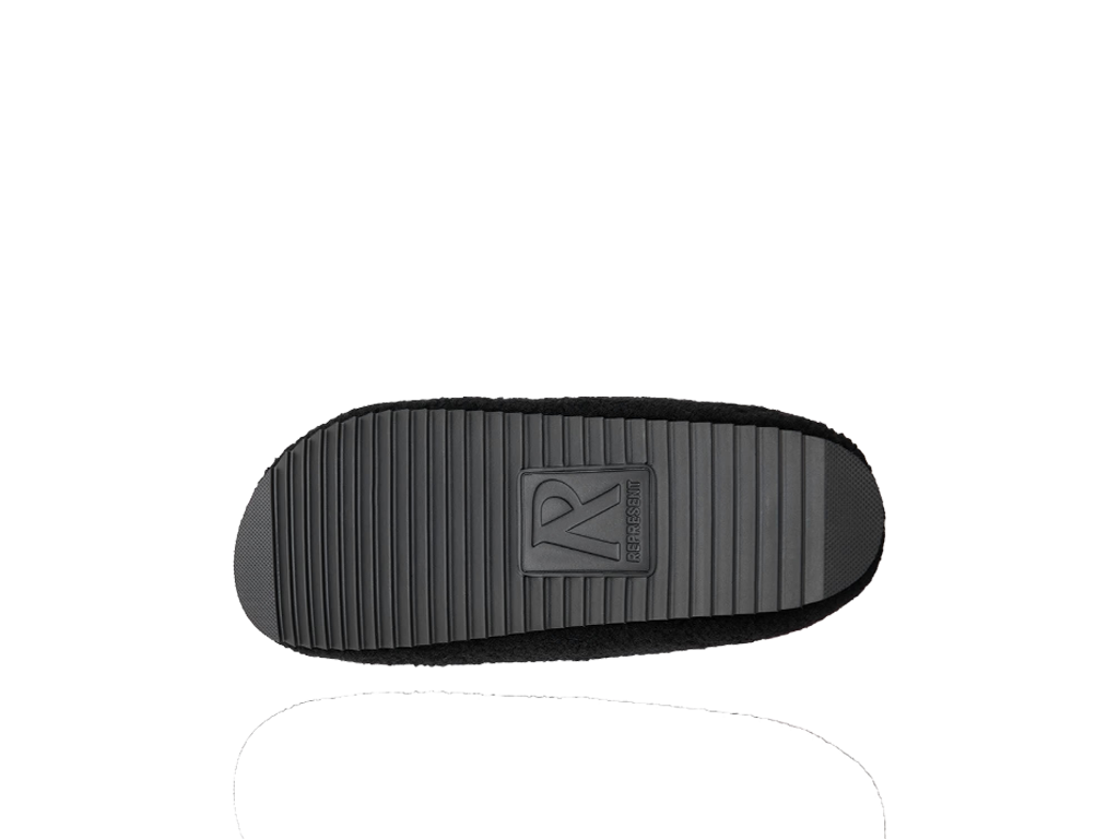 Represent Fluffy Mule Black – pantofle – fotka 5 z 5