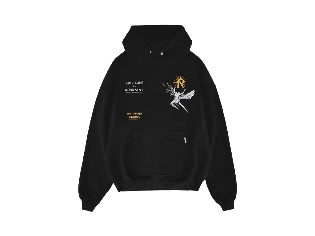 Represent Icarus Hoodie Black-Represent-pikastore.cz