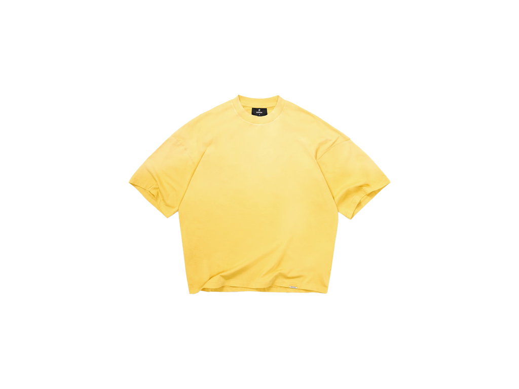 Represent Initial Boxy T-Shirt Canary Yellow-Represent-pikastore.cz