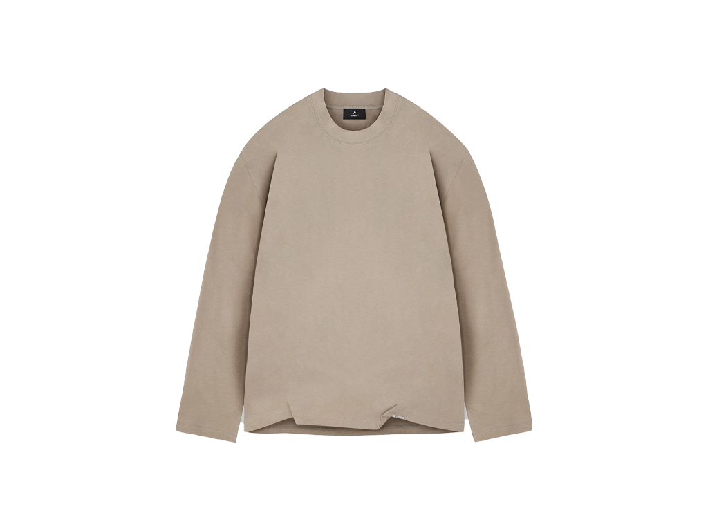 Represent Initial Long Sleeve Open Cuff T-Shirt Dune-Represent-pikastore.cz