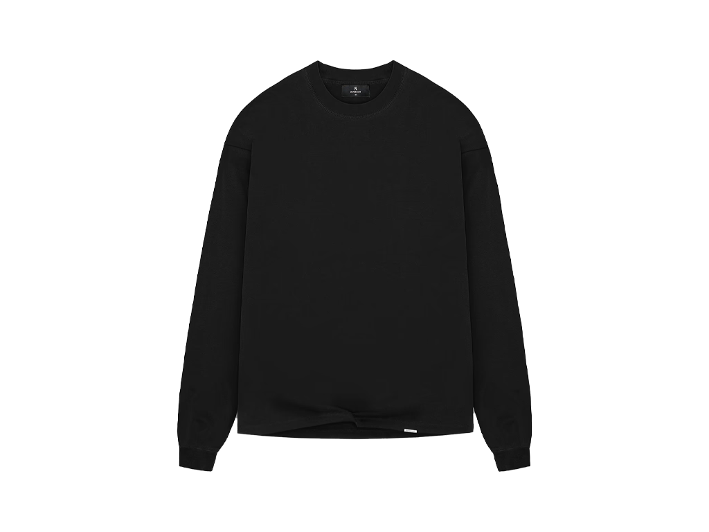 Represent Initial Long Sleeve T-Shirt Black-Represent-pikastore.cz
