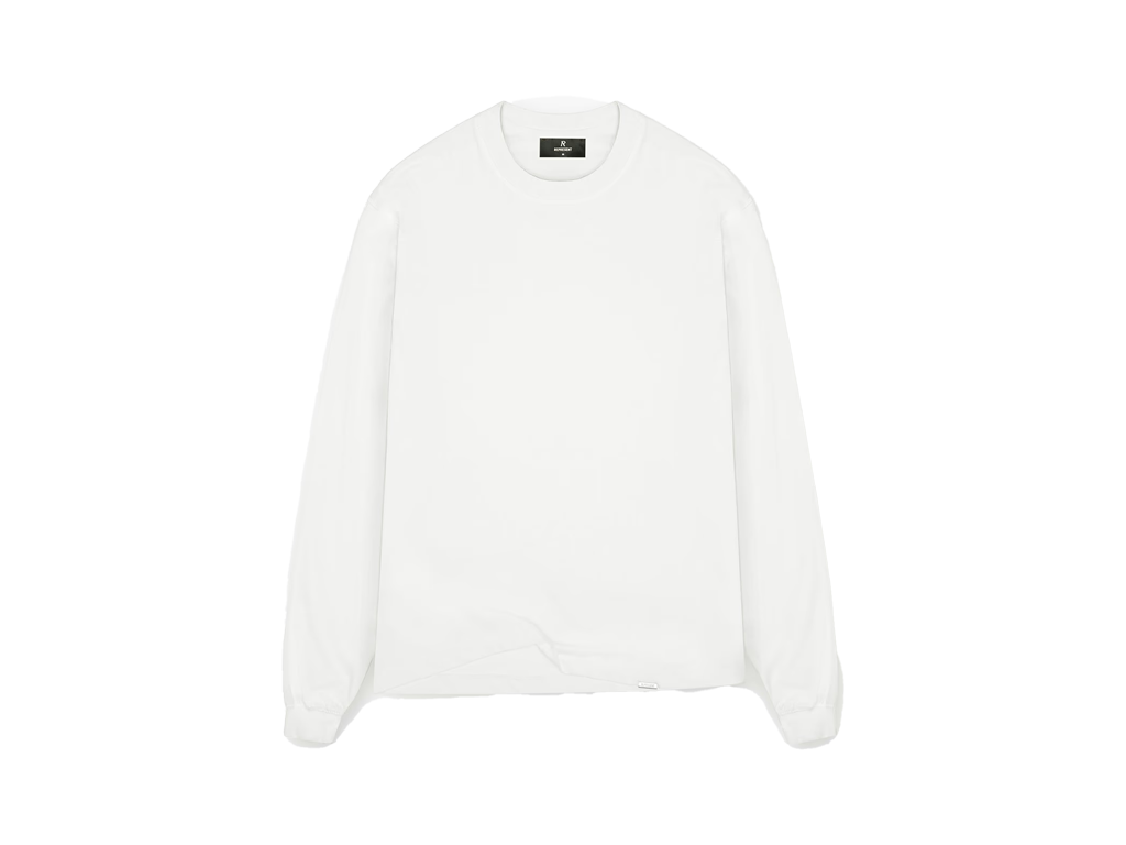 Represent Initial Long Sleeve T-Shirt Flat White-Represent-pikastore.cz